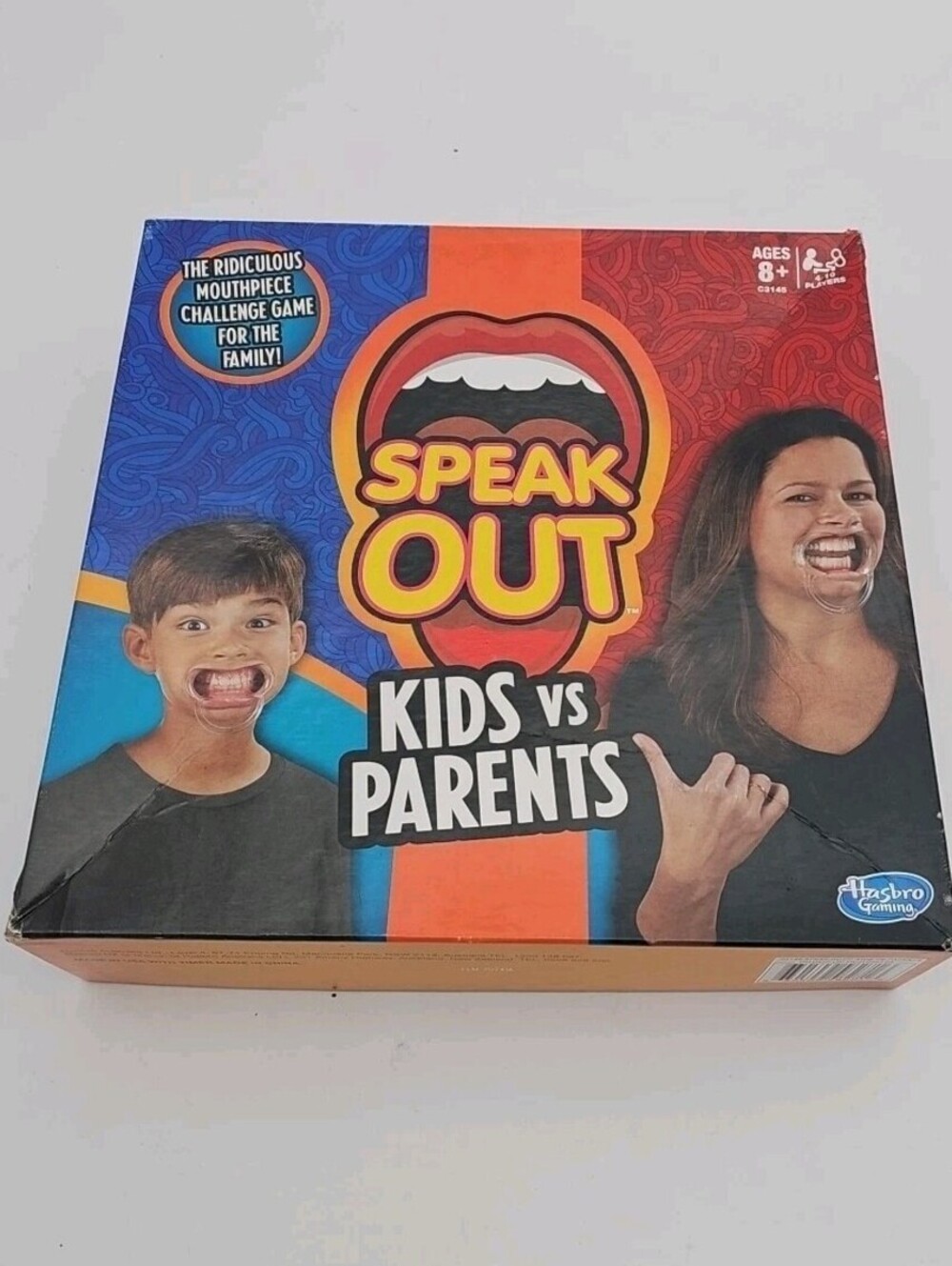 Hasbro Speak Out Game The Ridiculous Mouthpiece Challenge Game Ages 8+